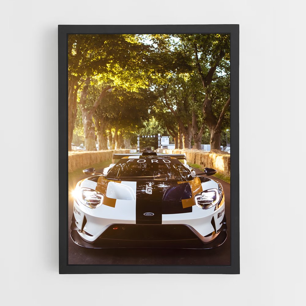 Poster automobile mur – affiche Ford (vue 2)